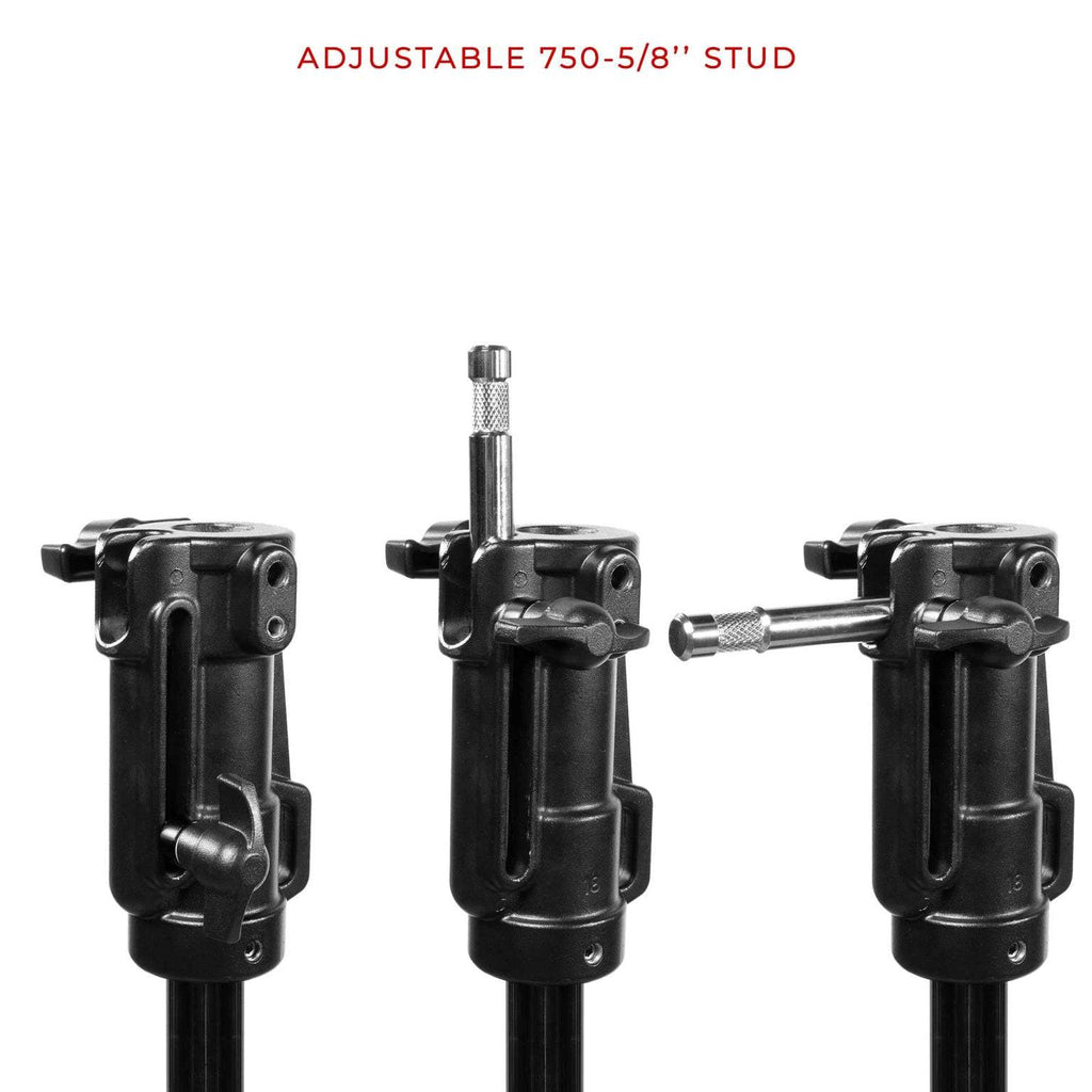 Montreal Combo Triple Riser Stand Black / Chrome 14’8’’ 04_SHAPE_Montreal_Combo_Triple_Riser_Stand_14_8_