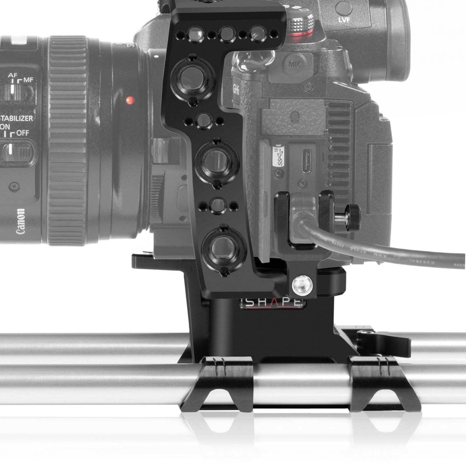 Panasonic Lumix GH6 Shoulder Mount Kit Matte Box Follow Focus 04_SHAPE_Panasonic_Lumix_GH6_Shoulder_Mount_Kit