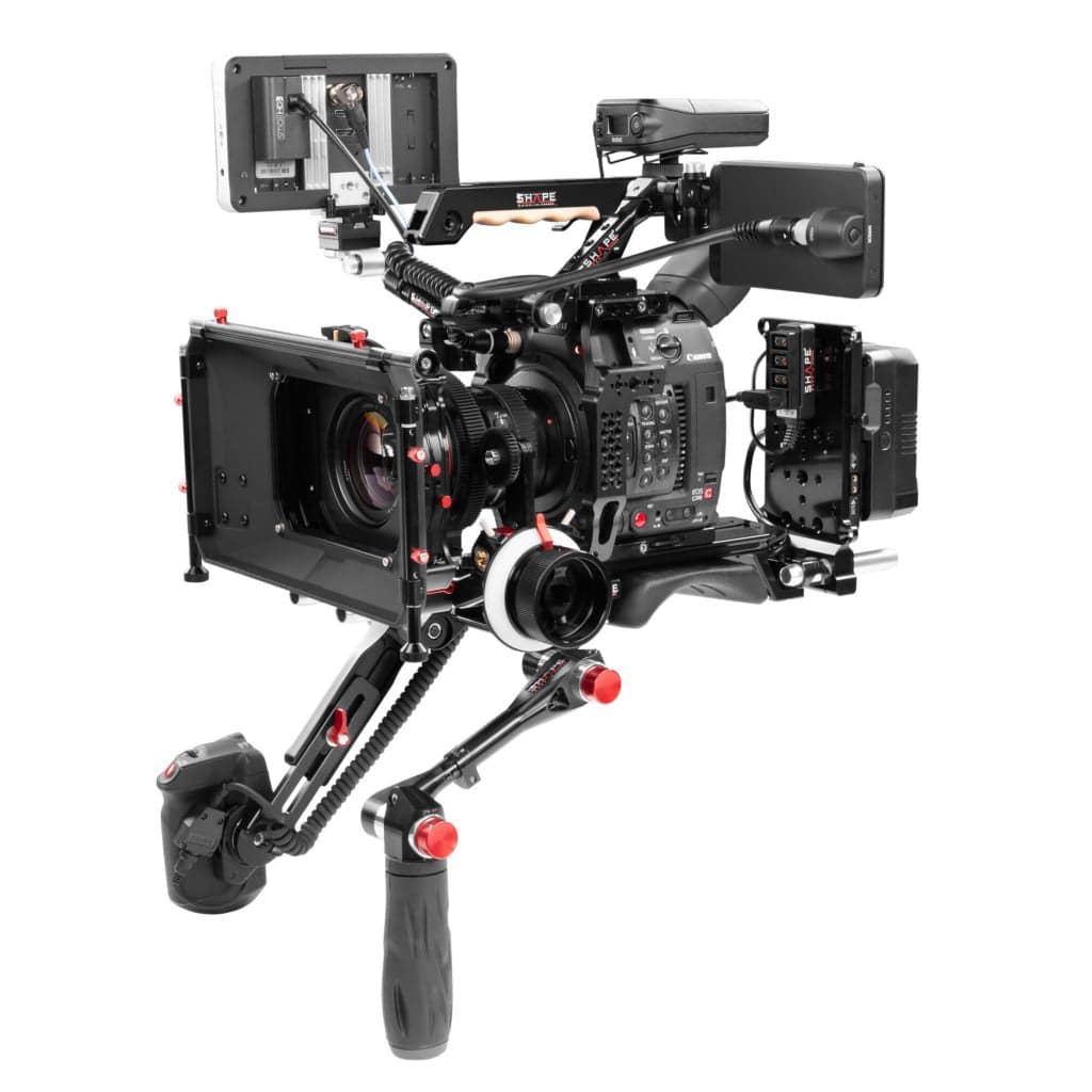 Canon C200 &amp; C200B remote extension handle with cable 04_SHAPE_Remote_Extension_Handle_with_Cable_for_Canon_C200_C200B