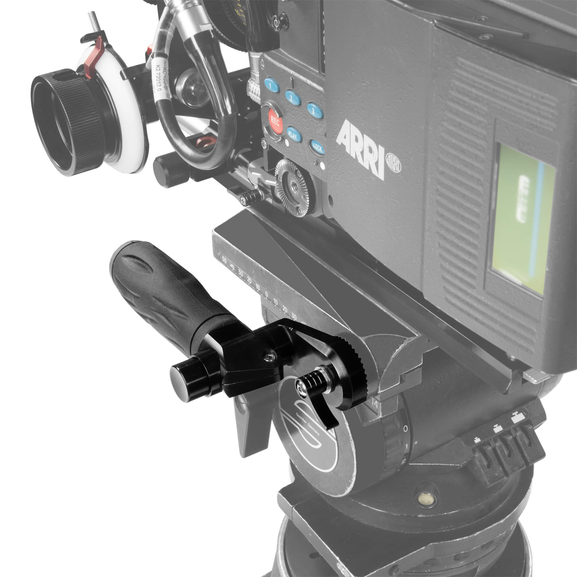 Sachtler tripod pan telescopic handle with push-button 04_SHAPE_Sachtler_Telescopic_Pan_Handle_with_Push_Button