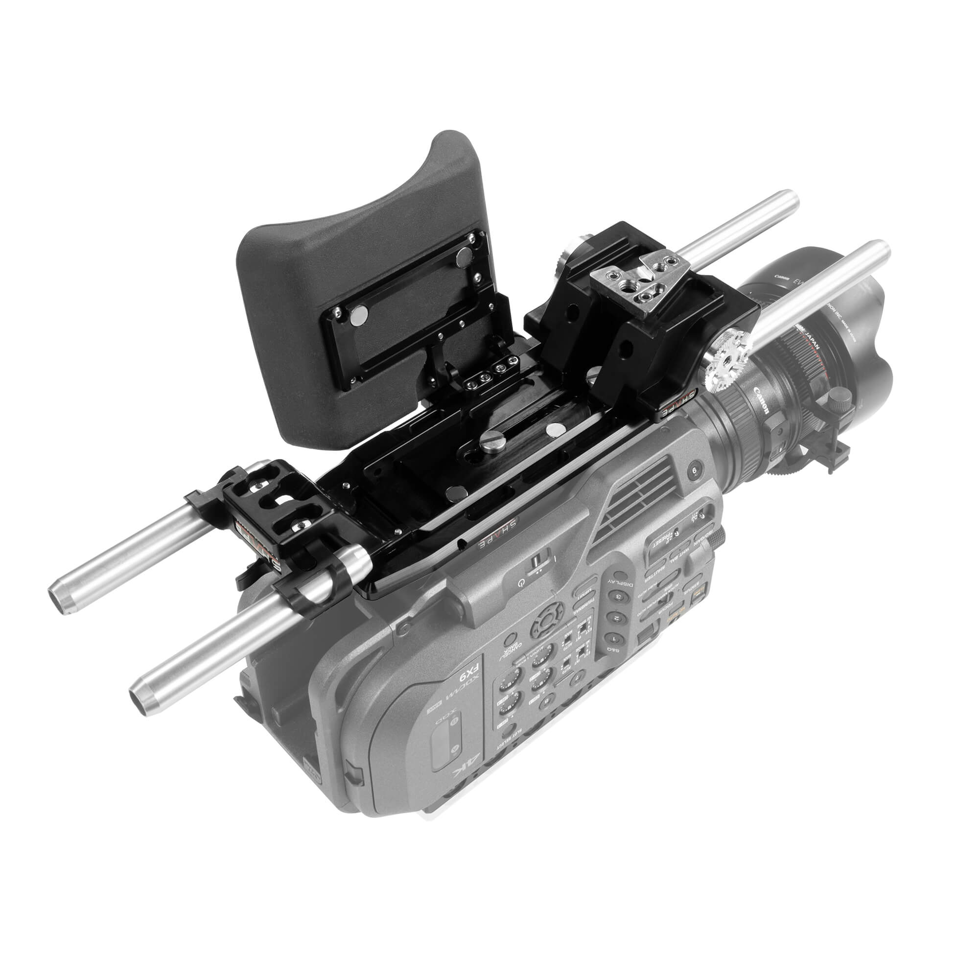 Sony FX9 V-lock quick release baseplate 04_SHAPE_Sony_FX9_V-Lock_Quick_Release_Baseplate