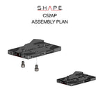 Canon C500 Mark II, C300 Mark III adapter plate 05_SHAPE_Canon_C500_MKII_C300_MKIII_Adapter_Plate