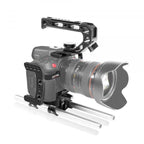 Camera cage for canon R5C/R5/R6 with 15mm LWS ROD System 05_SHAPE_Canon_R5C_R5_R6_Camera_Cage__Top_Handle_and_Rod_Bloc_System