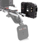 Atomos Shinobi monitor with 15 mm LWS swivel rod clamp 05_SHAPE_Monitor_Cage_with_Swivel_Rod_Clamp_for_Atomos_Shinobi