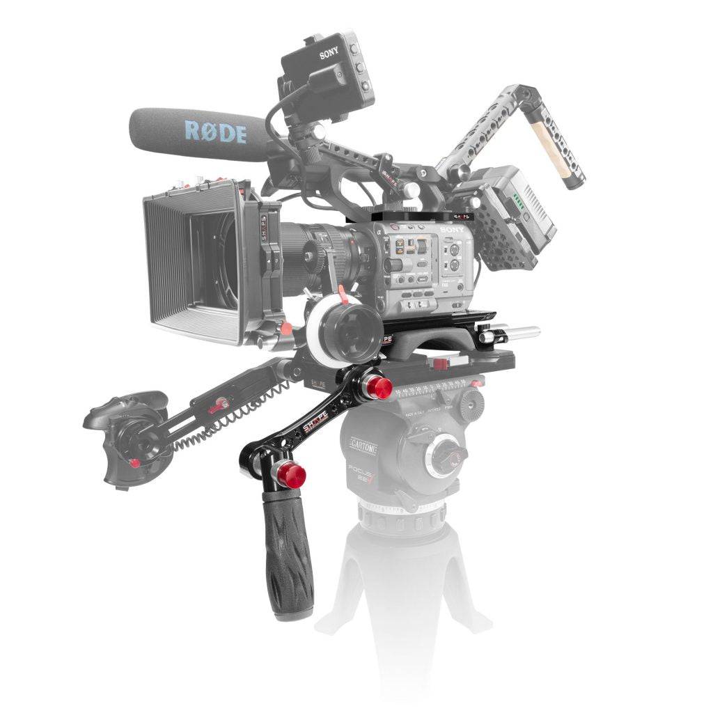 Sony FX6 baseplate and top plate with handle 05_SHAPE_Sony_FX6_15_mm_Baseplate_with_Top_Plate