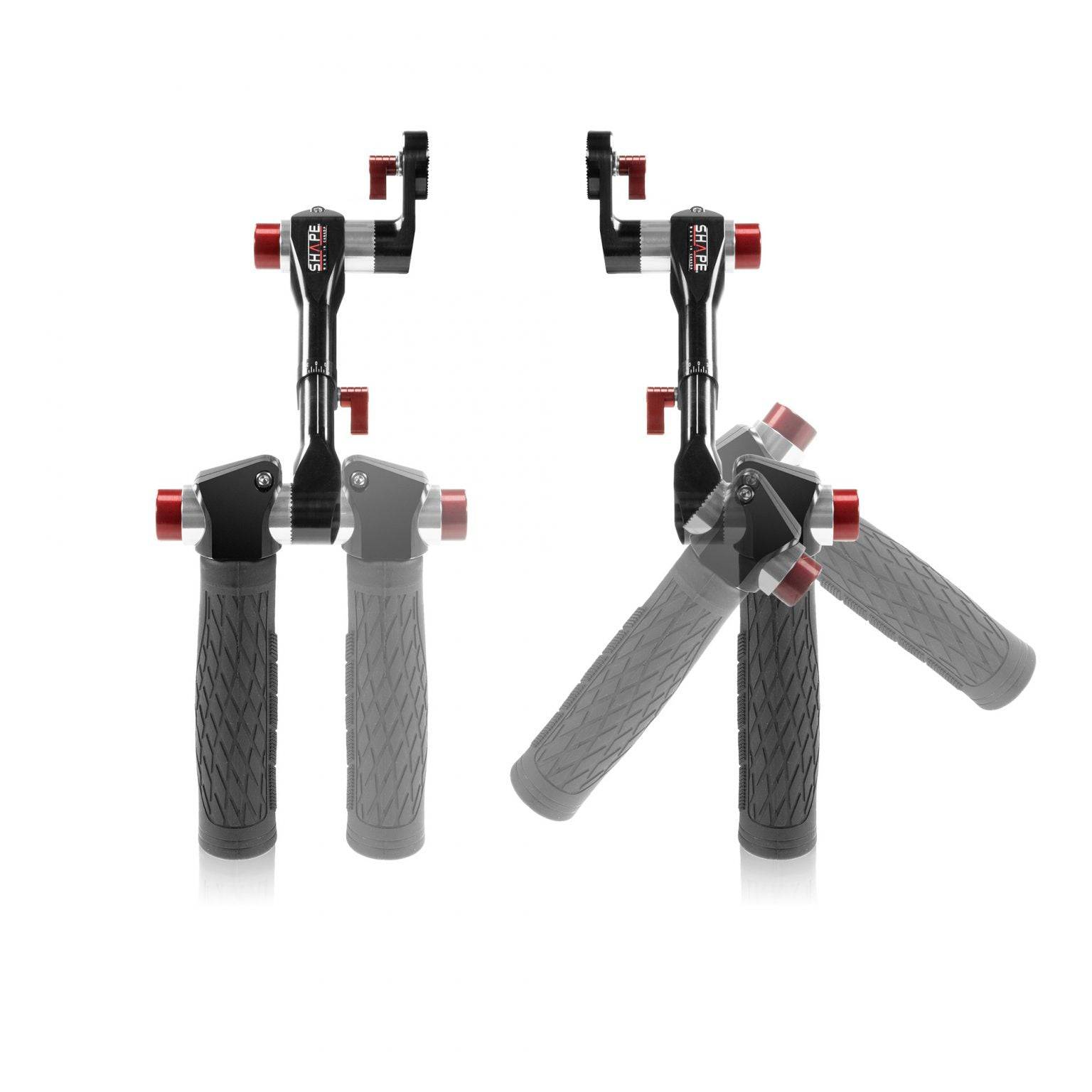 Telescopic handle Arri rosette with rod bloc and shock-resistant case 05_SHAPE_Telescopic_Handles_ARRI_Rosette_with_Rod_Bloc_and_Shock-Resistant_Case