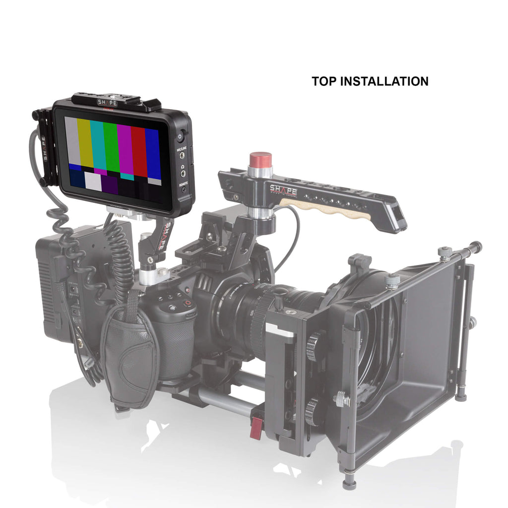 Top plate for Atomos ninja v 5" & v+ 5.2 " monitor recorders 05_SHAPE_Top_Plate_for_Atomos_Ninja_V_V_