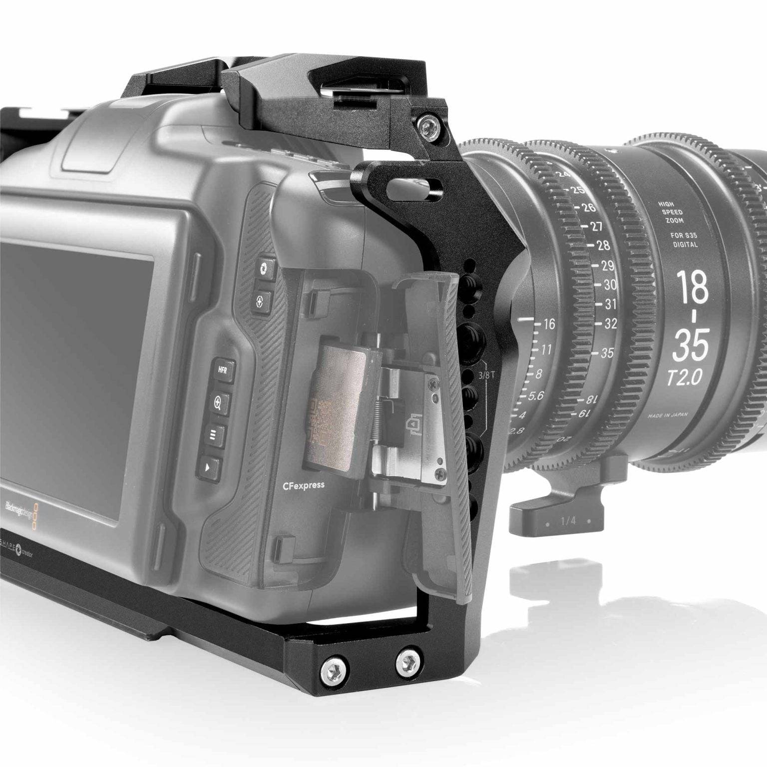 Blackmagic Cinema Camera 6K/6K Pro/6K G2 Kit with Matte Box, Follow Focus & Top Handle. 06_SHAPE_Blackmagic_Cinema_Camera_6K_6K_PRO_6K_G2_Camera_Bundle_Rig_Kit