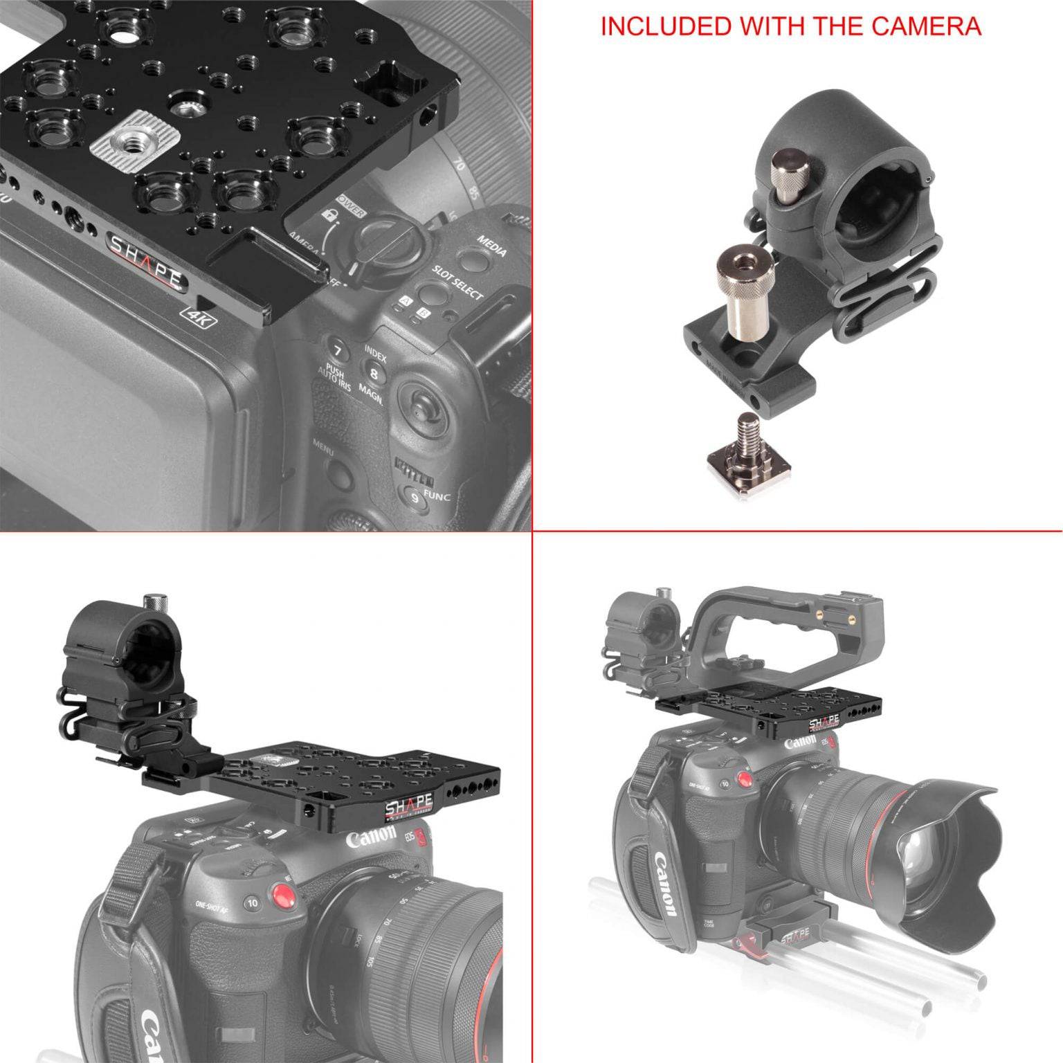 Canon C70 top plate 06_SHAPE_Canon_C70_Top_Plate