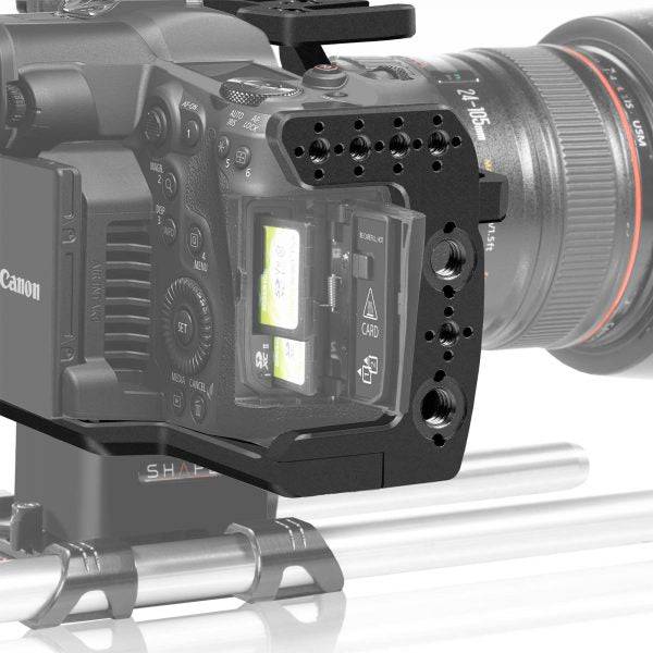 Camera cage for canon R5C/R5/R6 with 15mm LWS ROD System 06_SHAPE_Canon_R5C_R5_R6_Camera_Cage__Top_Handle_and_Rod_Bloc_System