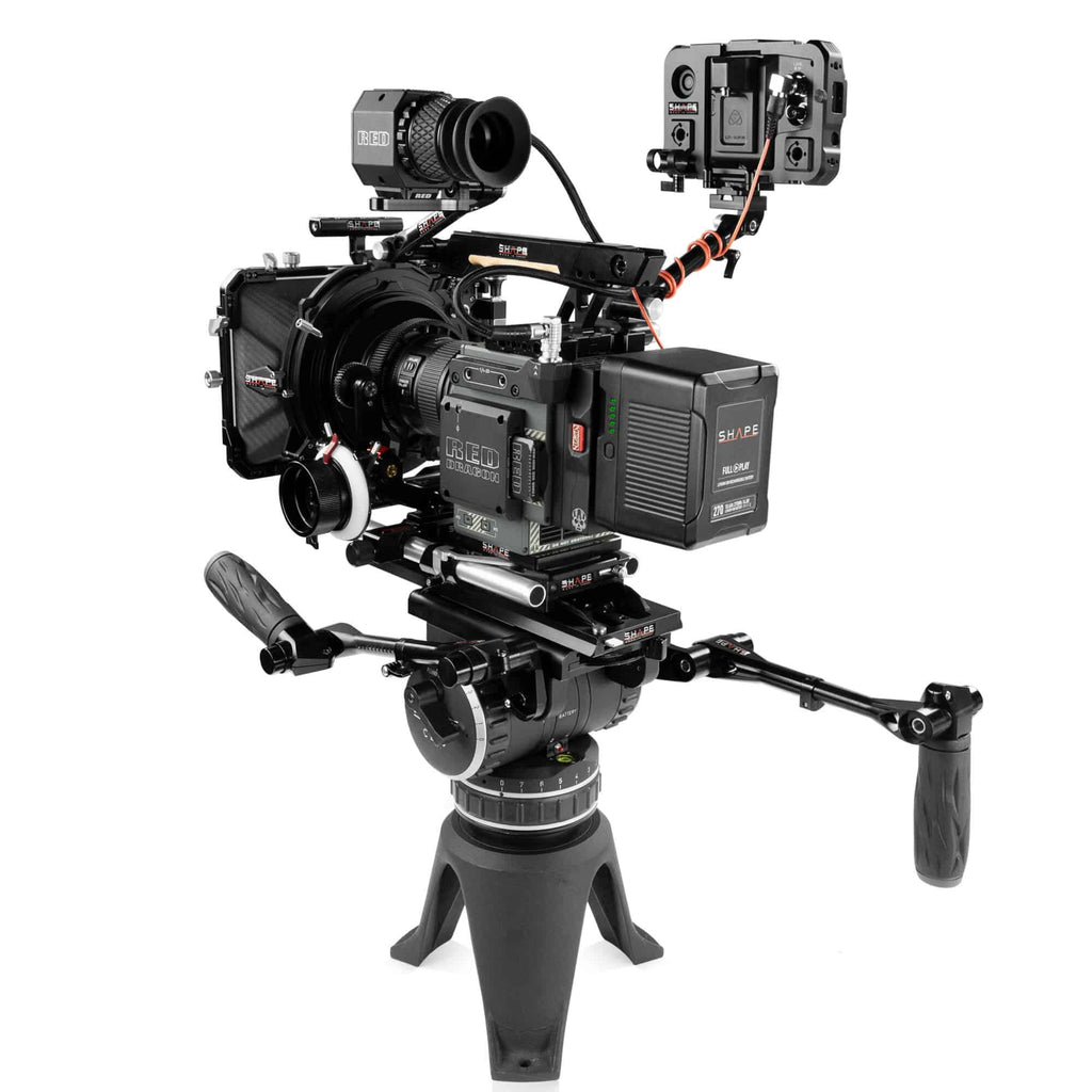 Cartoni tripod pan telescopic handle with push-button 06_SHAPE_Cartoni_Telescopic_Pan_Handle_with_Push_Button
