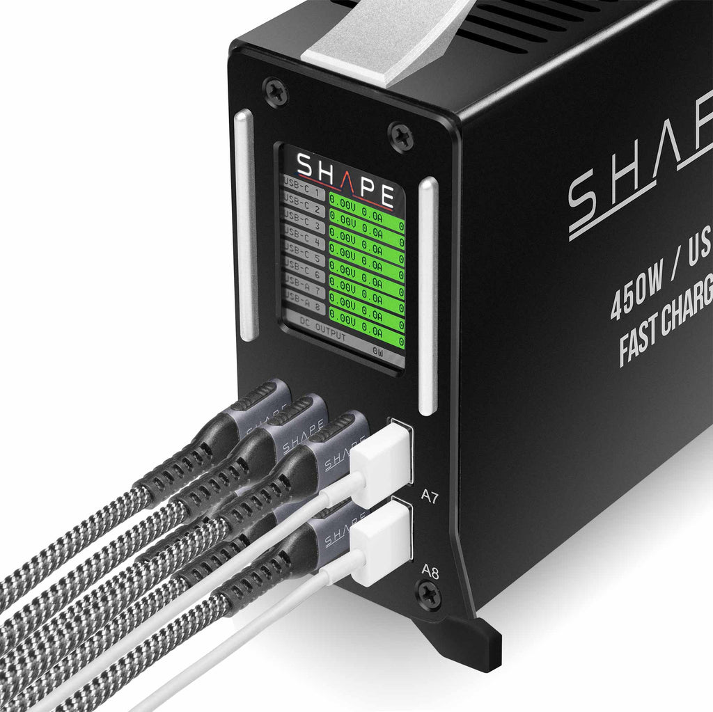 Fast Charger Kit USB-C with 2x Mini V-Mount 99Wh Batteries 06_SHAPE_Fast_Charger_Kit_USB-C_with_2x_Mini_V-Mount_99Wh_Batteries