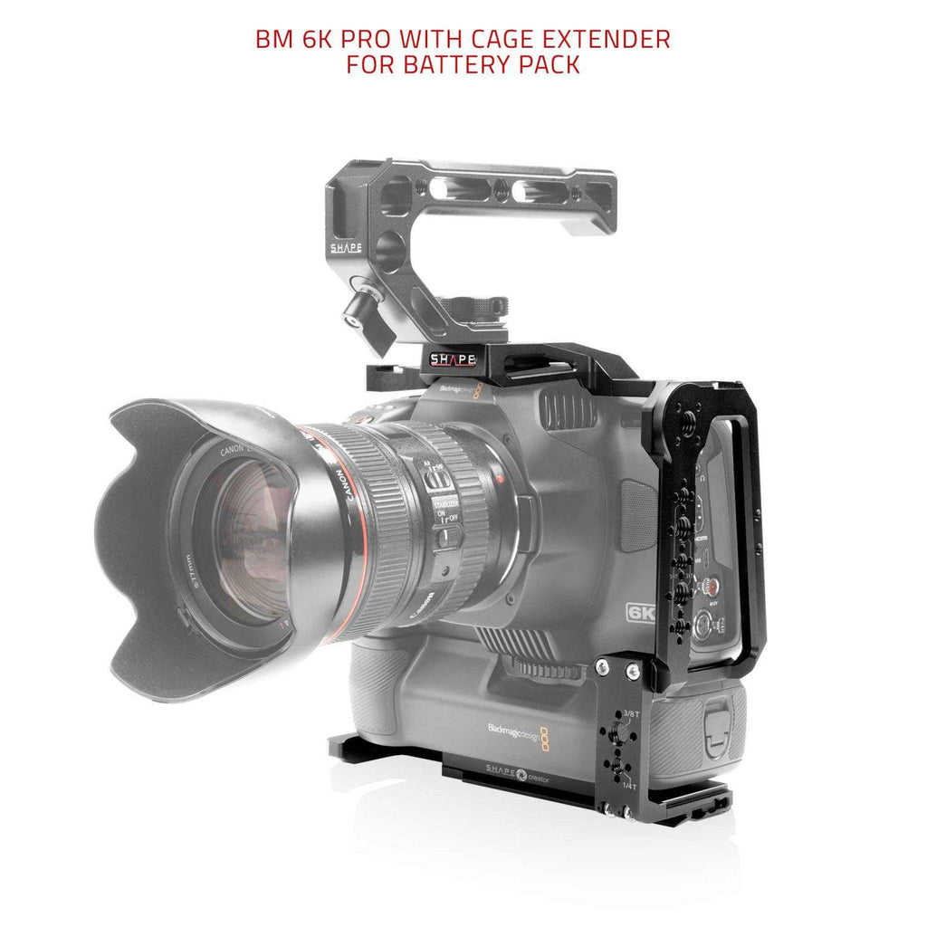 Blackmagic Cinema Camera 6K/6K Pro/6K G2 Cage 07_SHAPE_Blackmagic_Cinema_Camera_6K_6K_PRO_6K_G2_Camera_Cage