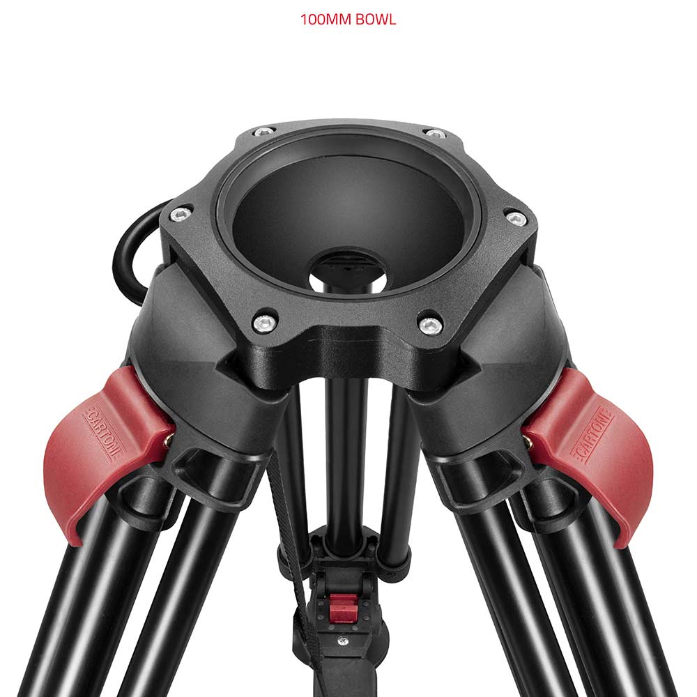 FOCUS 18 Fluid Head with Red Lock Legs Mid-Level Spreader 07_SHAPE_FOCUS_18_Fluid_Head_with_Red_Lock_Legs_Mid-Level_Spreader