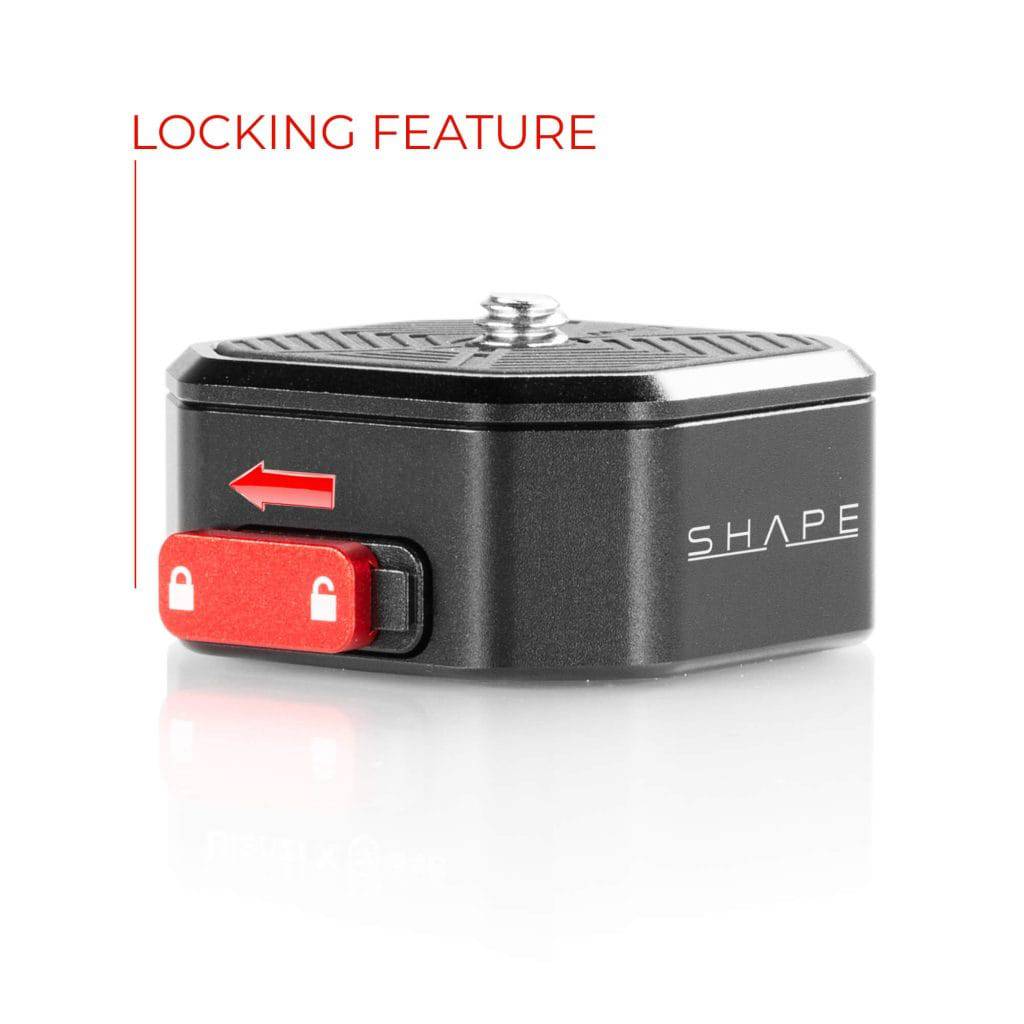 Low profile mini quick release for monitors and accessories 07_SHAPE_Low_Profile_Mini_Quick_Release_for_Monitors_and_Accessories
