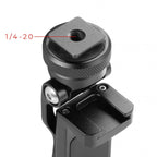 Friction swivel and tilt smartphone aluminum clamp 07_SHAPE_Smartphone_Clamp_Friction_Swivel_and_Tilt