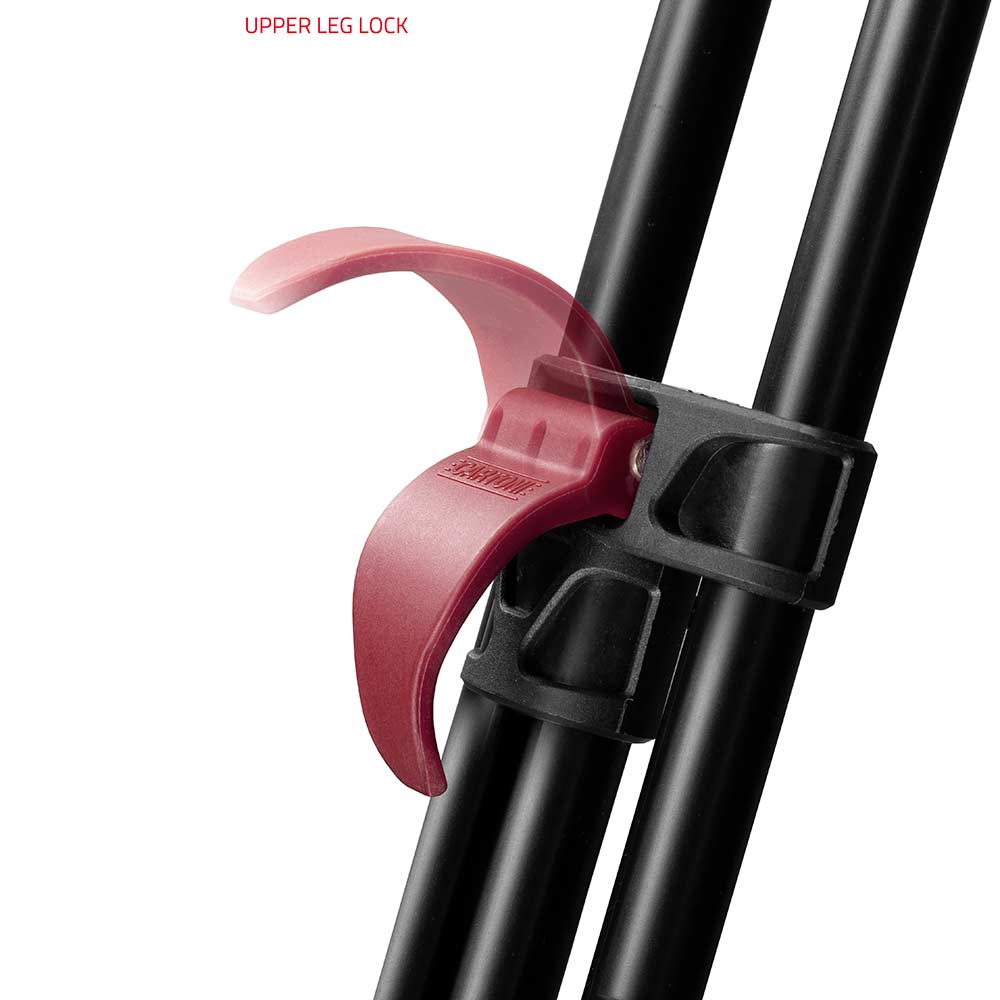 FOCUS 18 Fluid Head with Red Lock Legs Mid-Level Spreader 08_SHAPE_FOCUS_18_Fluid_Head_with_Red_Lock_Legs_Mid-Level_Spreader