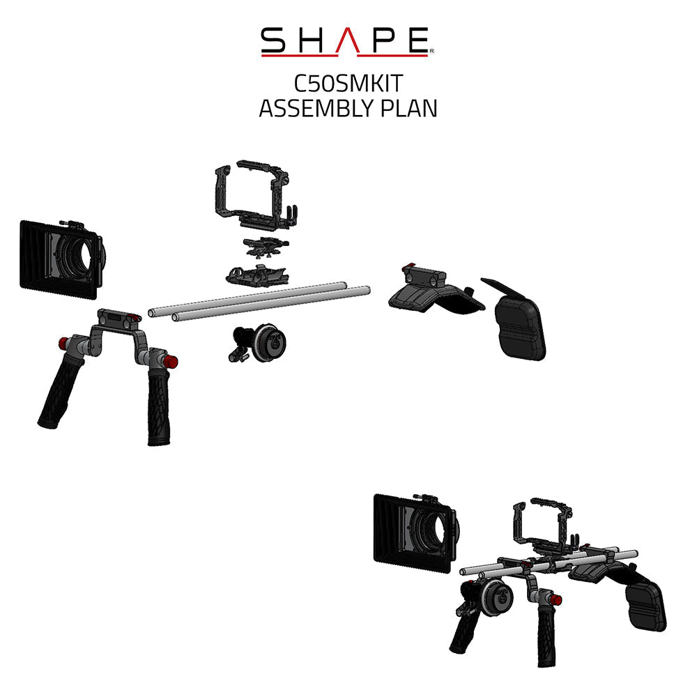 Shoulder Mount Matte Box Follow Focus for Canon C50 08_SHAPE_Shoulder_Mount_Matte_Box_Follow_Focus_for_Canon_C50