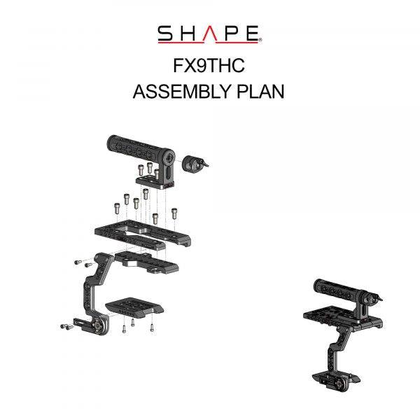 Sony FX9 cage top handle 08_SHAPE_Sony_FX9_Camera_Cage_with_Top_Handle