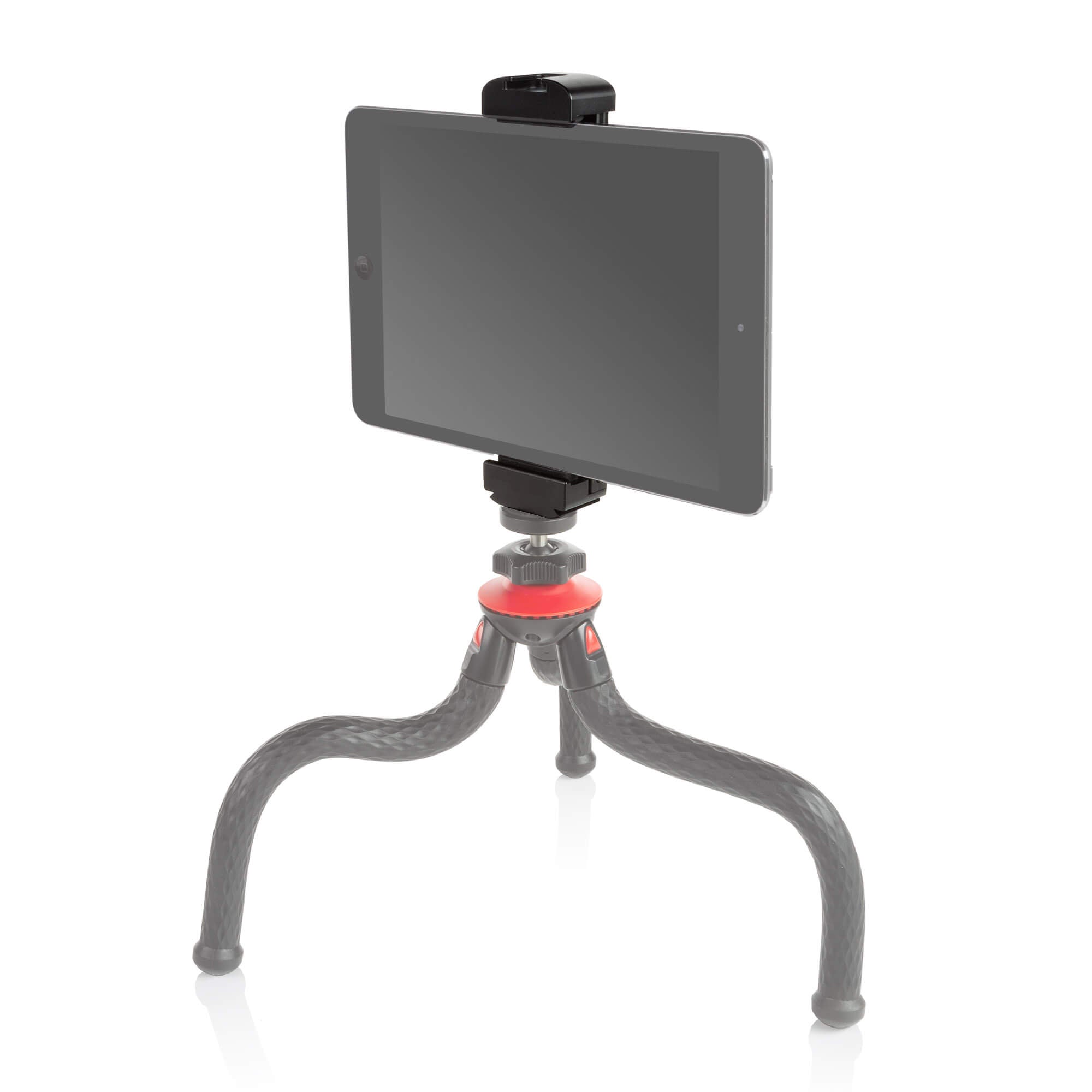 Aluminum tablet tripod mount with cold shoe 08_SHAPE_Tablet_Aluminium_Clamp_Mount