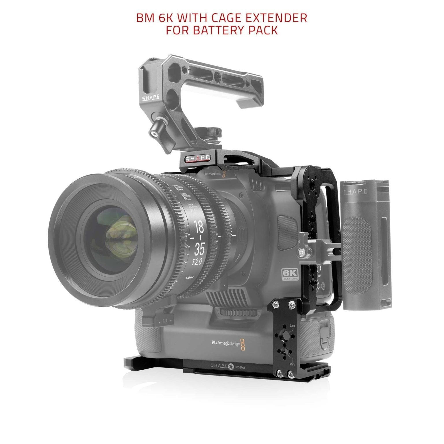 Blackmagic Cinema Camera 6K/6K Pro/6K G2 Cage 09_SHAPE_Blackmagic_Cinema_Camera_6K_6K_PRO_6K_G2_Camera_Cage