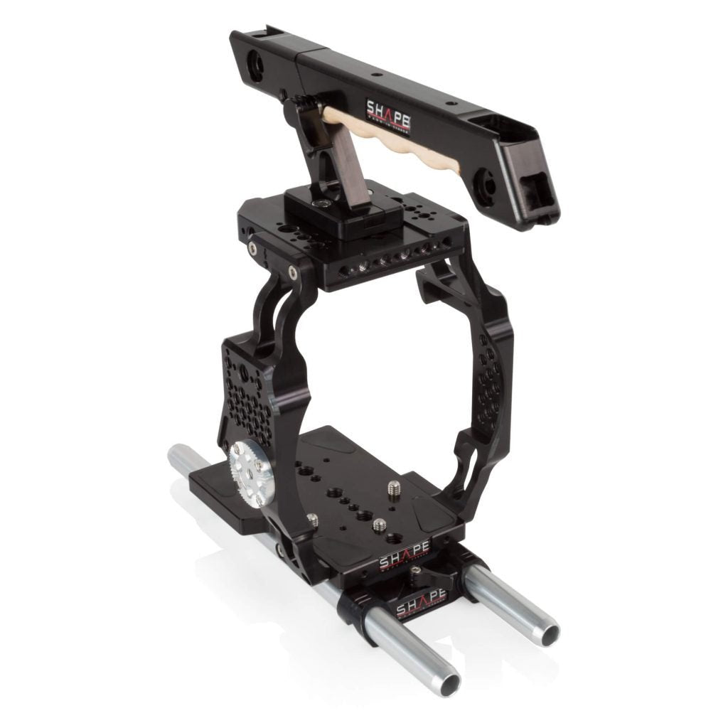 Canon C200 &amp; C200B cage handle EVF mount 09_SHAPE_Camera_Cage__Top_Handle__Rod_Bloc_System_and_View_Finder_Mount_for_Canon_C200_C200B