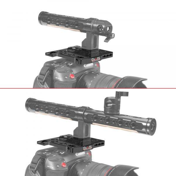 Canon C70 baseplate, cage with handles, matte box, follow focus pro 09_SHAPE_Canon_C70_Camera_Bundle_Rig_Kit