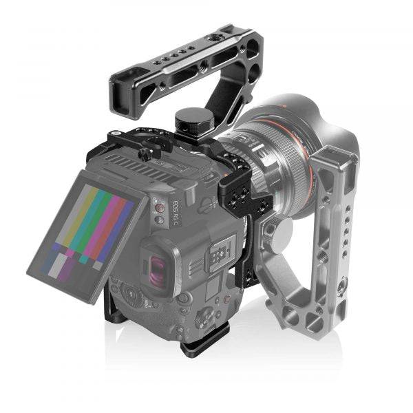 Camera cage for canon R5C/R5/R6 with 15mm LWS ROD System 09_SHAPE_Canon_R5C_R5_R6_Camera_Cage__Top_Handle_and_Rod_Bloc_System