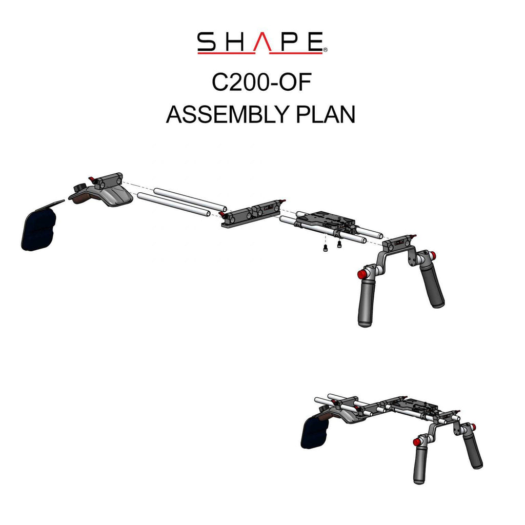 Canon C200 &amp; C200B offset rig 09_SHAPE_Offset_Shoulder_Mount_Rig_for_Canon_C200_C200B
