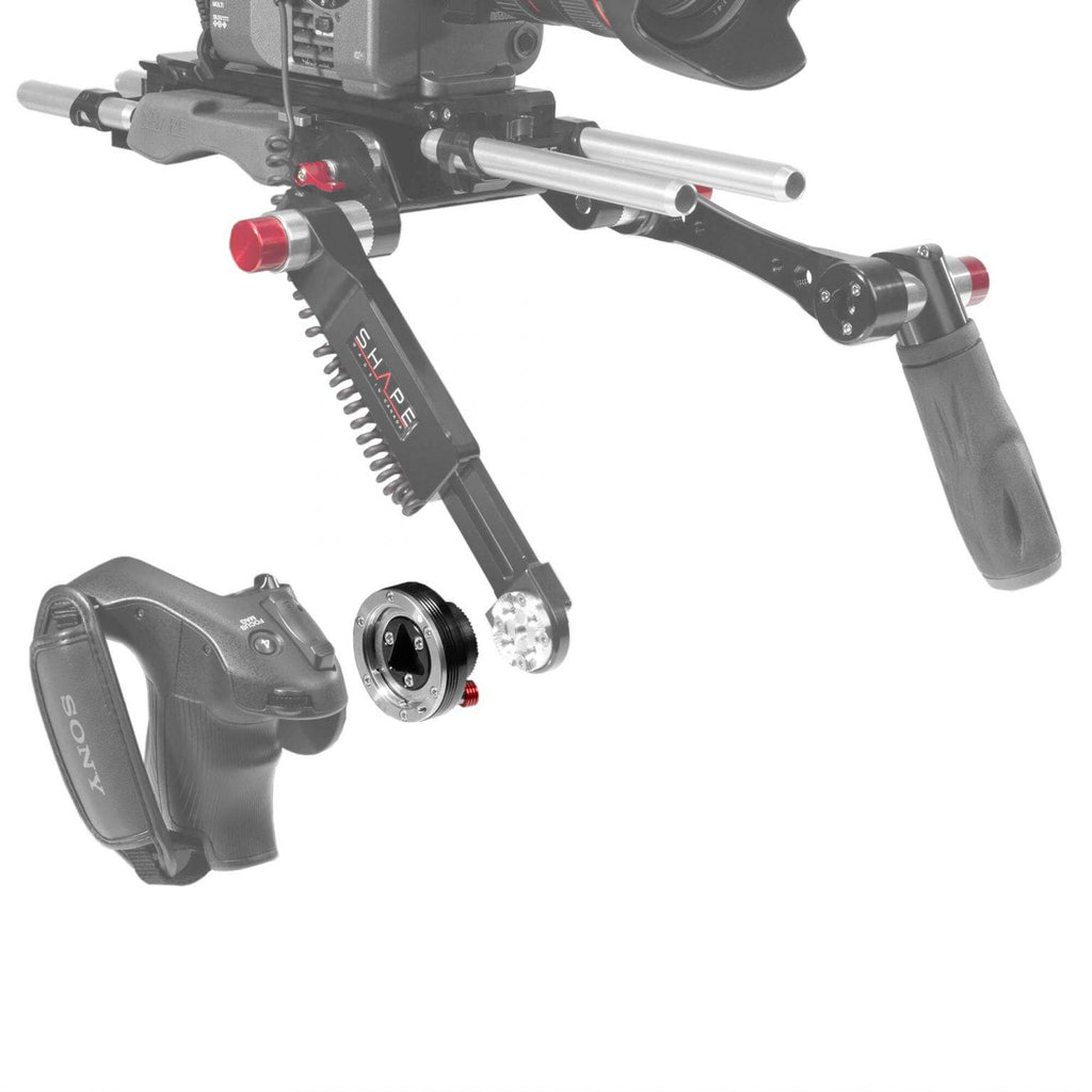 Sony FX6 Side handle adaptor to ARRI Rosette 09_SHAPE_Sony_FX6_Side_Handle_Adapter