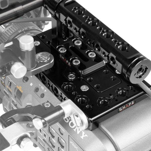 Sony FX9 cage handle EVF mount 09_SHAPE_Sony_FX9_Camera_Cage__Top_Handle__Rod_Bloc_System_and_View_Finder_Mount