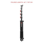 Aluminum Triple Riser Combo Black Stand 14’7’’ 10_SHAPE_Aluminum_Combo_Triple_Riser_Stand_14_7_