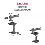 Canon C70 cage, top handle 10_SHAPE_Canon_C70_Camera_Cage_with_Top_Handle