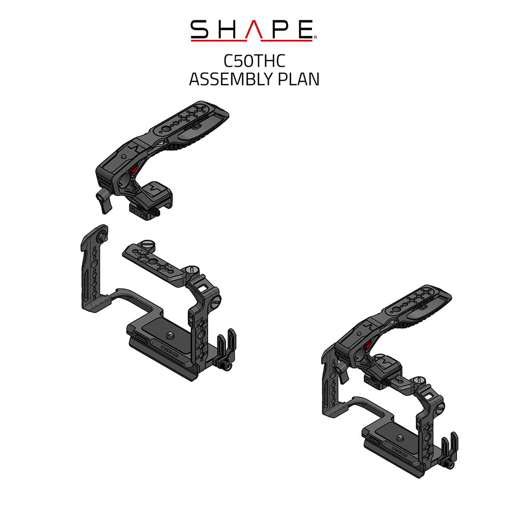 Creator Camera Cage Kit for Canon C50 10_SHAPE_Creator_Camera_Cage_Kit_for_Canon_C50
