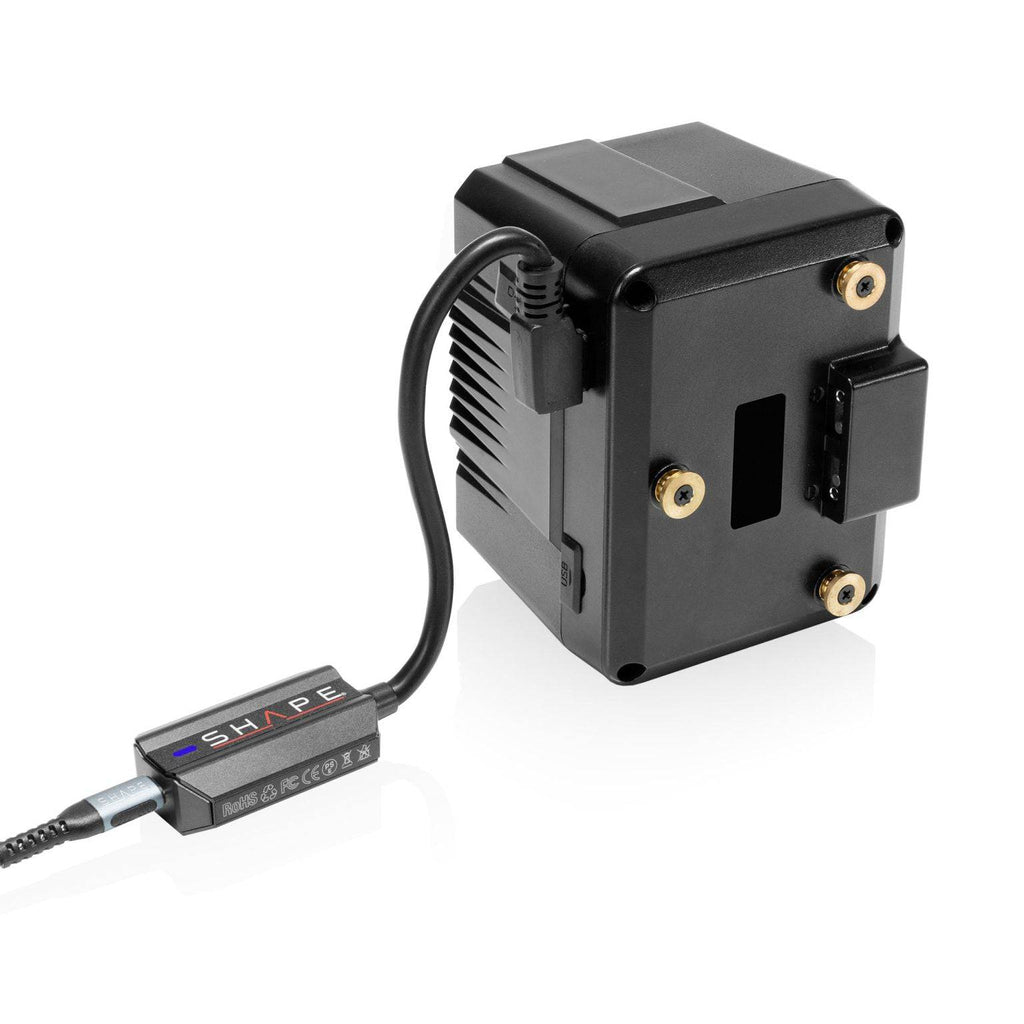 450W USB-C Fast Charger Kit for Gold Mount/V-Mount/B-Mount Batteries. 10_SHAPE_Fast_Battery_Charger_Kit_450W_USB-C