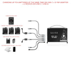 Fast Charger Kit USB-C with 2x Mini V-Mount 50Wh Batteries 10_SHAPE_Fast_Charger_Kit_USB-C_with_2x_50Wh_Mini_V-Mount_Batteries