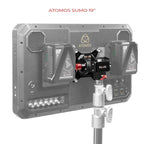 Push Button Vesa Monitor Mount For C-Stand and Baby Pin 10_SHAPE_Monitor_Support_Mount_Vesa_with_Push_Button