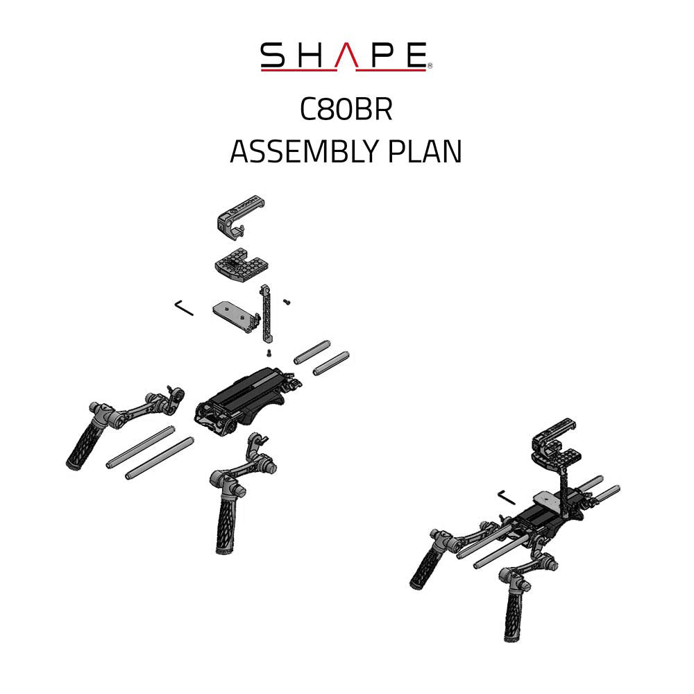 Canon EOS C80 Baseplate Cage with Handles 11_SHAPE_Canon_EOS_C80_Baseplate_Cage_with_Handles