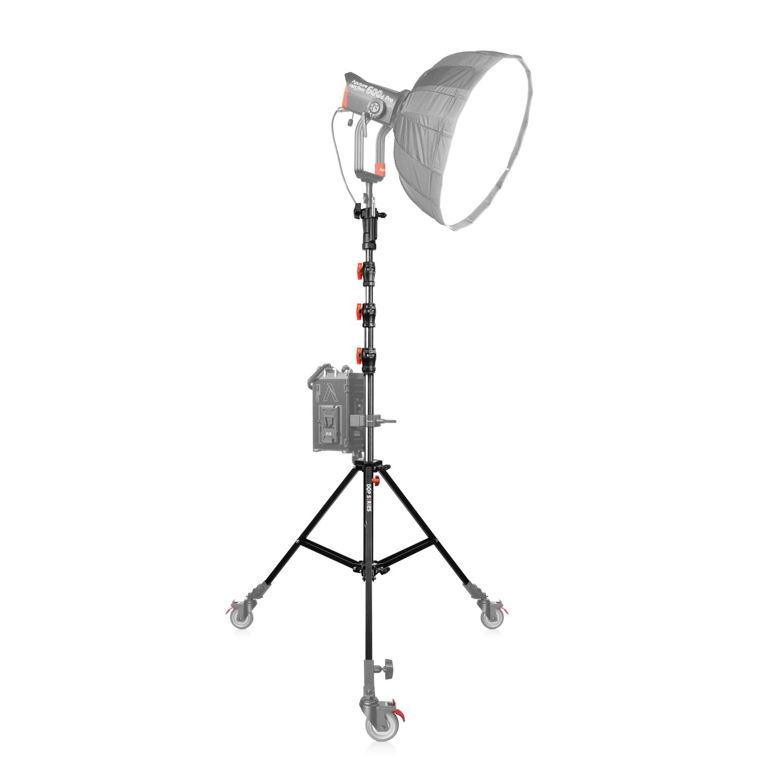 Montreal Combo Triple Riser Stand Black / Chrome 14’8’’ 11_SHAPE_Montreal_Combo_Triple_Riser_Stand_14_8_