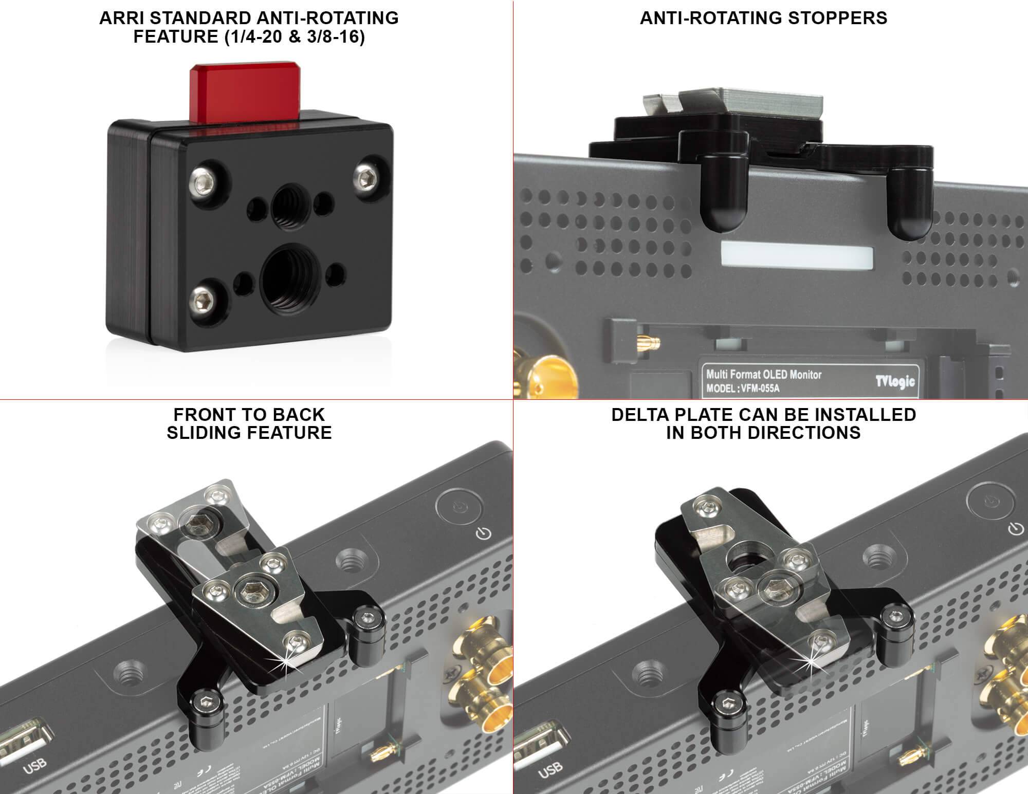 Mini quick release monitor mount for magic arm 11_SHAPE_Quick_Release_Mini_Monitor_Mount_for_Magic_Arm