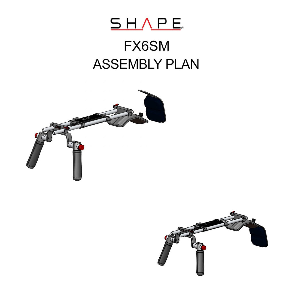 Sony FX6 shoulder mount 11_SHAPE_Sony_FX6_Shoulder_Mount