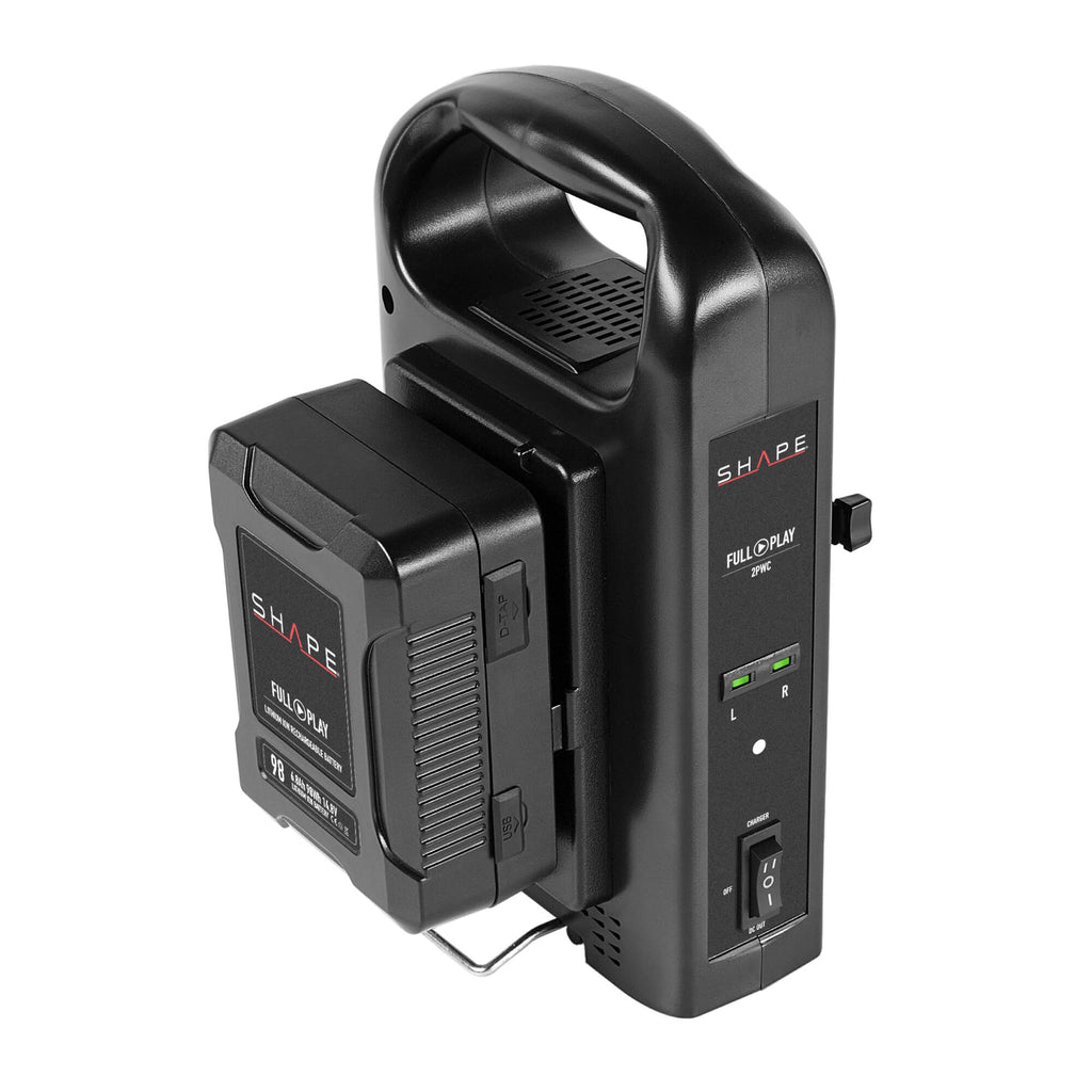 FULL PLAY intelligent dual gold-mount lithium-ion battery charger 12_SHAPE_Full_Play_Intelligent_Dual_Battery_Charger