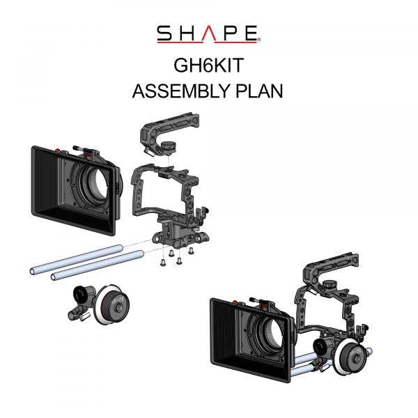 Panasonic Lumix GH6 Kit with Matte Box Follow Focus 12_SHAPE_Panasonic_Lumix_GH6_Camera_Bundle_Rig_Kit