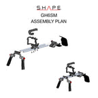 Panasonic Lumix GH6 Shoulder Mount Rig 12_SHAPE_Shoulder_Mount_Rig_for_Panasonic_Lumix_GH6
