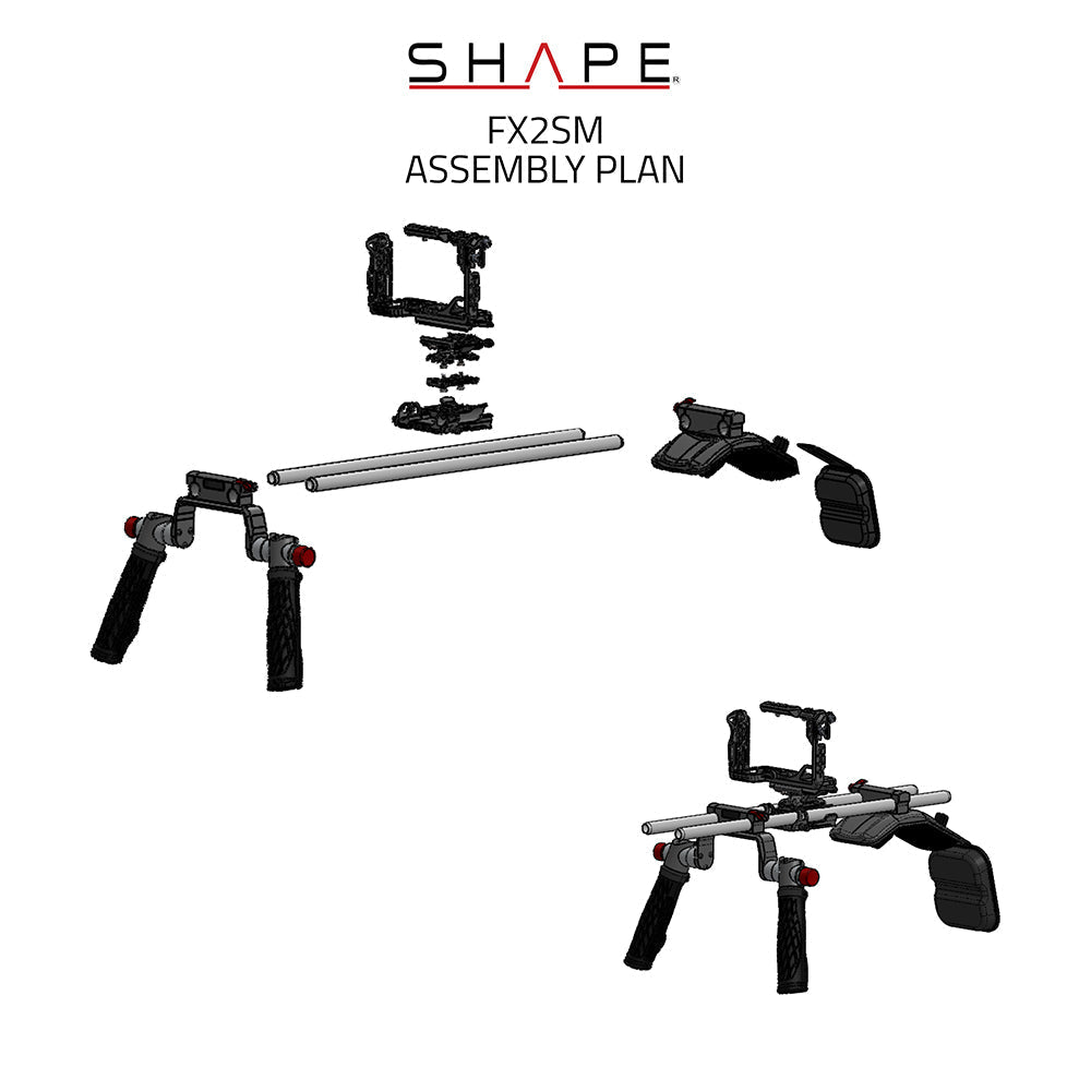 Shoulder Mount System for Sony FX2 12_SHAPE_Shoulder_Mount_System_for_SONY_FX2