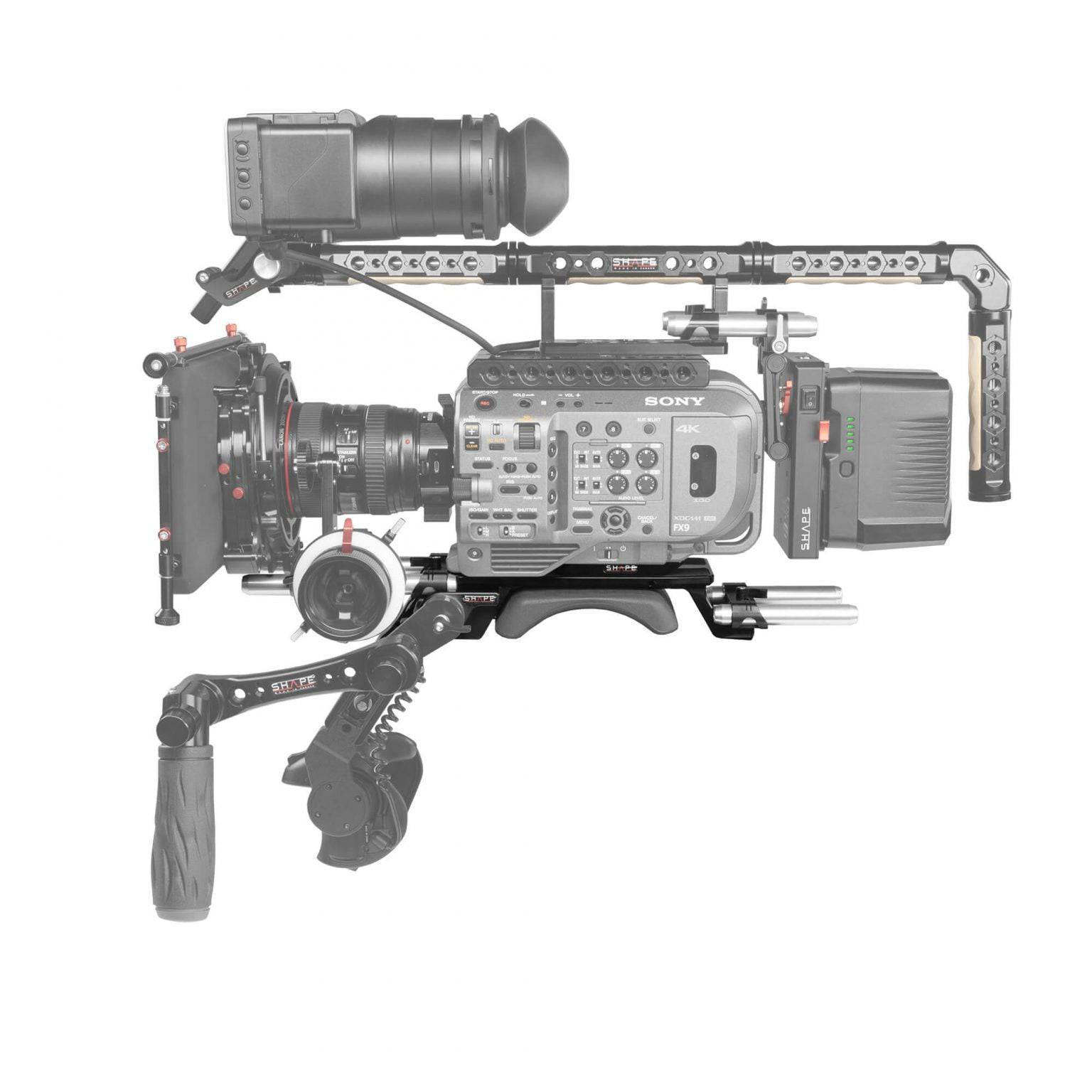 Sony FX9 V-lock quick release baseplate 12_SHAPE_Sony_FX9_V-Lock_Quick_Release_Baseplate
