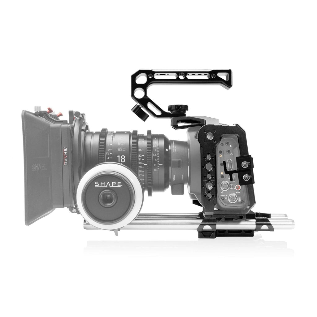 Blackmagic Cinema Camera 6K/6K Pro/6K G2 Cage with Top handle & 15mm LWS Rod System. 13_SHAPE_Blackmagic_Cinema_Camera_6K_6K_PRO_6K_G2_Camera_Cage__Top_Handle_and_Rod_Bloc_System