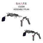 Canon C500 Mark II, C300 Mark III shoulder mount 13_SHAPE_Canon_C500_MKII_C300_MKIII_Shoulder_Mount