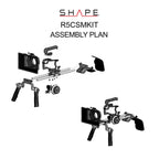 Canon EOS R5C, R5, R6 Shoulder Mount Kit Matte Box Follow Focus 13_SHAPE_Canon_EOS_R5C_R5_R6_Shoulder_Mount_Kit