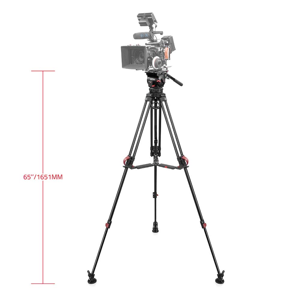 FOCUS 12 Fluid Head with Red Lock Legs Mid-Level Spreader 14_SHAPE_FOCUS_12_Fluid_Head_with_Red_Lock_Legs_Mid-Level_Spreader